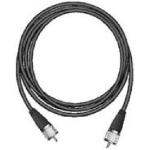 Coax kabel met 2 pl pluggen 1.80m